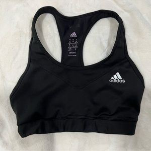 Adidas Black Sports Bra